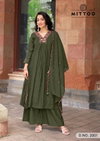 Street Wear By Mittoo Mull Chanderi Kurti With Bottom Dupatta Wholesale Online
